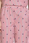 Zivame Lounge Lines Pyjama Set - Antique White — thumbnail 6